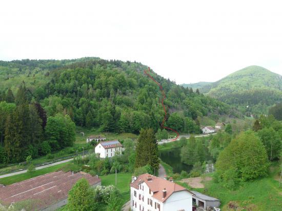 le site de la via des souces de la Moselle à Bussang