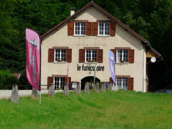 Gare de départ du funiculaire de St Hilaire de Touvet