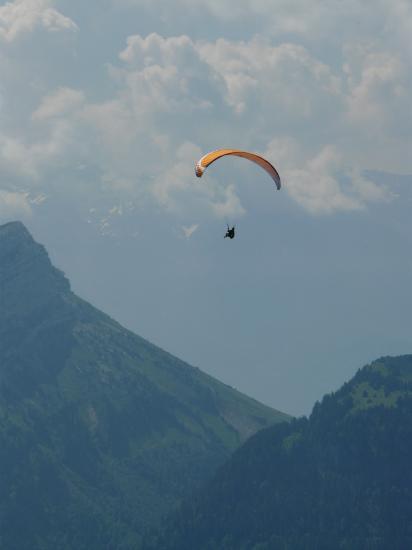 parapente au grand Som