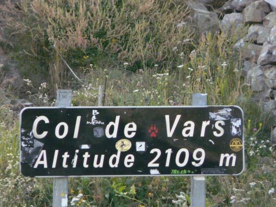 Montée a velo du col de vars depuis Guillestre