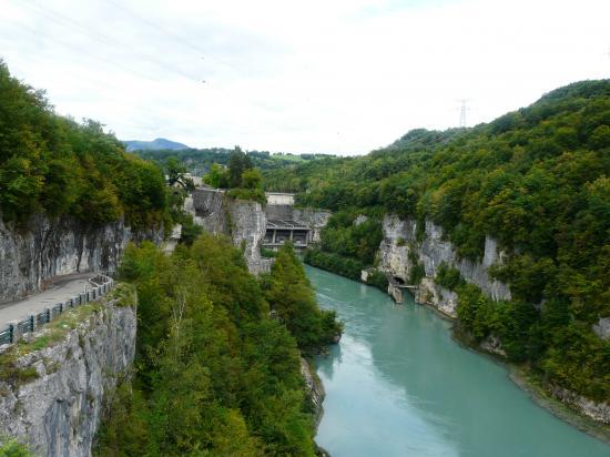 le barrage de Génissiat