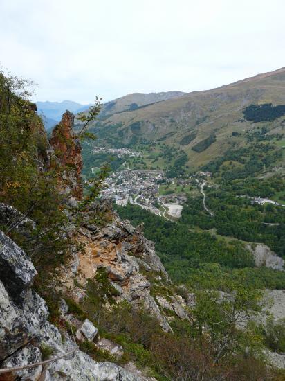 depuis la via du cochet, vue sue sur St Martin de Belleville