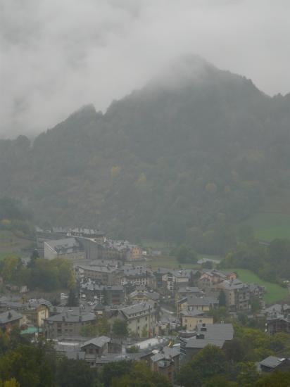 Ordino sous la pluie