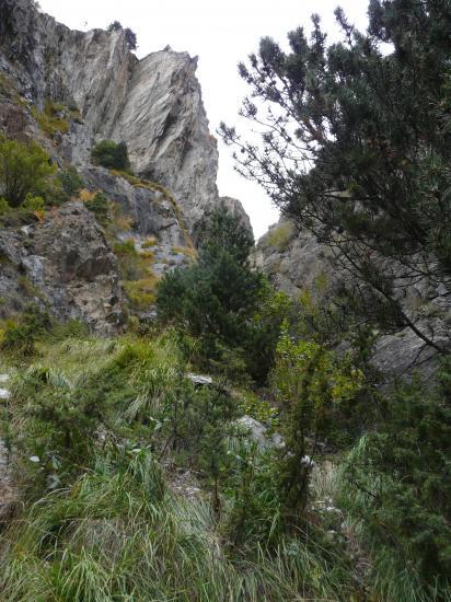 le site de la via ferrata "canal del Mora" à Canigo