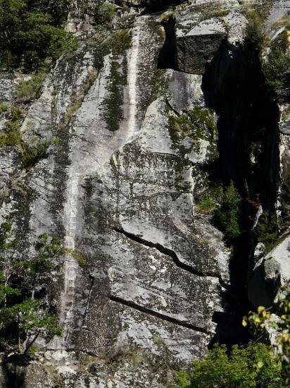 autre point de vue sur la première verticale !