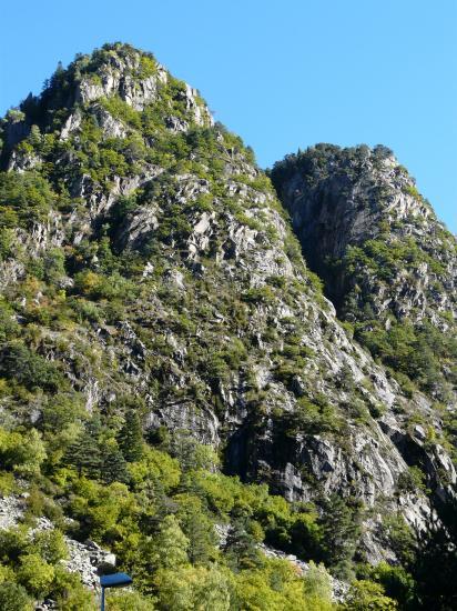 Le site de la via du roc d' Esquers à Escaldes