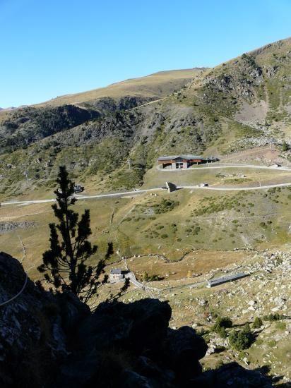 Belle vue depuis la via des clots de l' Aspra