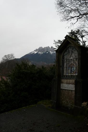 Sur le chemin de Notre Dame du lac