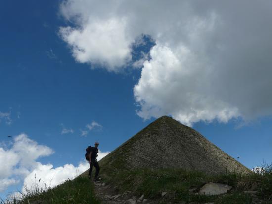 montée des derniers mètres avant chaurionde