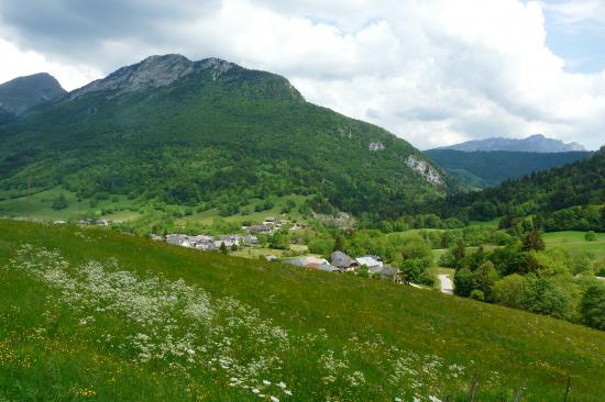 Aillon le jeune depuis le col des prés