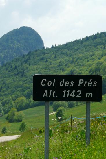 col des prés au dessus de Aillon le jeune