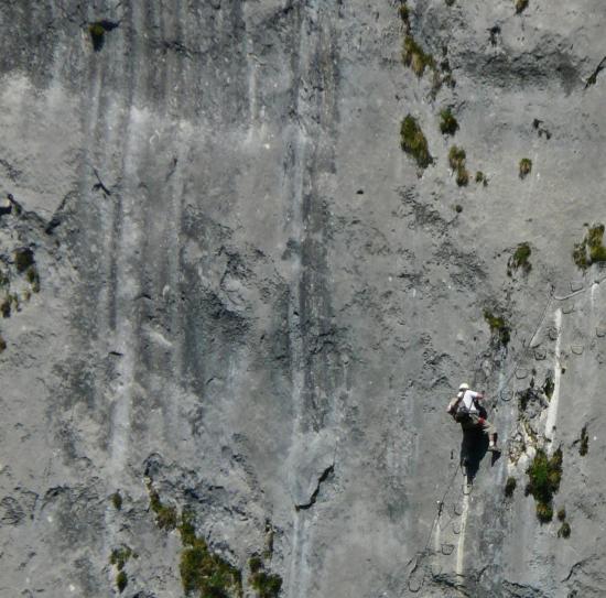 Via ferrata la P'chti à St Jean d' Arvey