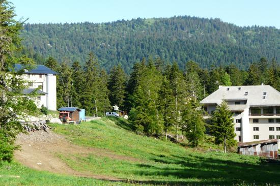 stationnement col de Porte