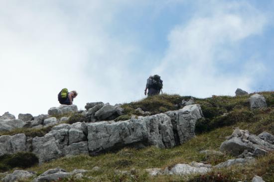 Arrivée au sommet de Chamechaude Arrivée au sommet de Chamechaude