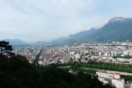 grenoble depuis la via grenoble depuis la via