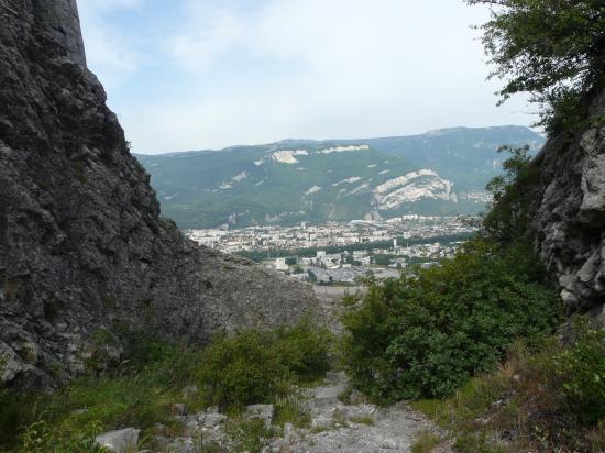 dans la partie fort de la via dans la partie fort de la via