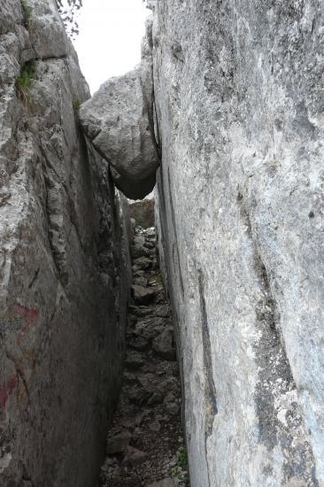 la cheminée de la dent de Crolles la cheminée de la dent de Crolles