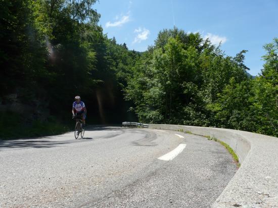 Col de l' Alpe du Grand Serre à vélo    Séchilienne  (Isère)