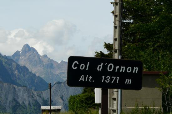 Col d'Ornon à vélo/ la Paute (Bourg d' Oisans)  (Isère)