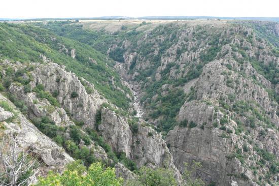 les gorges de Chassézac prés de Villefort (lozère)