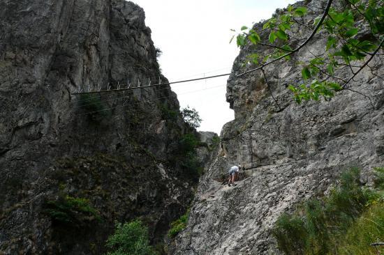 première longueur dans la via de villefort