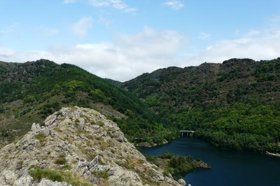 le sommet de la via ferrata de Villefort - lozère