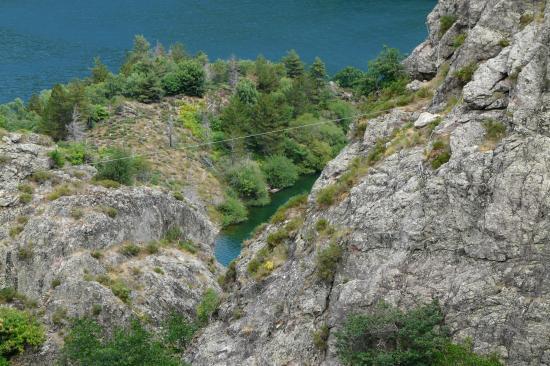 la tyrolienne - via de villefort - lozère