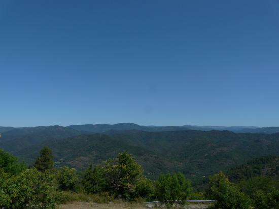 circuit vélo corniche des Cevennes :les Cévennes