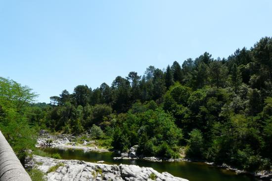 circuit vélo corniche des Cevennes : le gard de St Jean