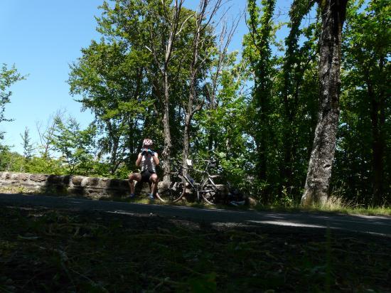 arrêt casse croûte après ST jean du gard