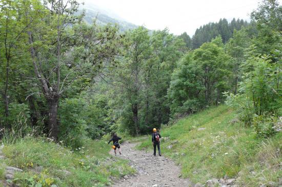 Le patineur Candolero qui redescend de la via de Poingt Ravier, il est en retard pour sa répètition ?