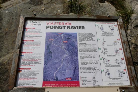 poingt Ravier, panneau d' info