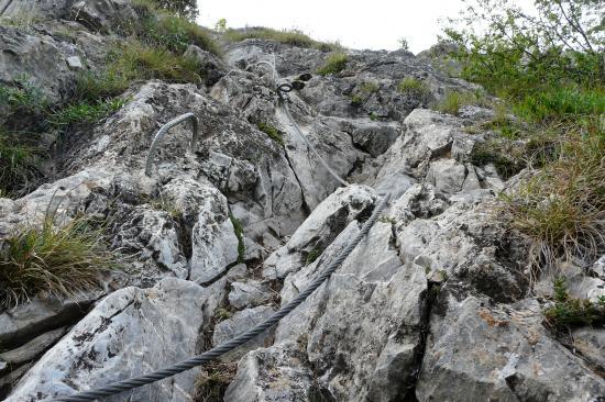Sortie de la première partie aprés la diagonale (Poingt ravier) Sortie de la première partie aprés la diagonale (Poingt ravier)