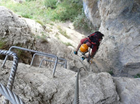 via ferrata de Poingt ravier (Valloire)