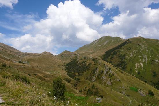 vue générale sur le col du Sabot