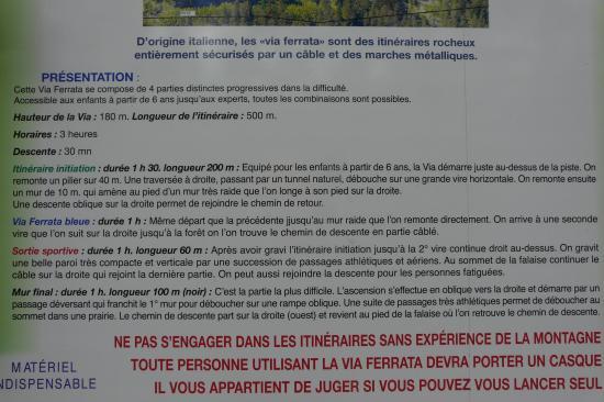 description de la via d' Arthouze description de la via d' Arthouze