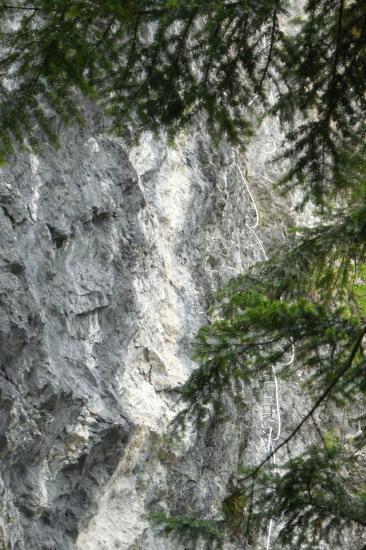 le dernier mur - via du rocher d'Arthouze