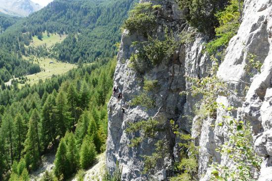 vue générale sur la première partie de la Marcellinas