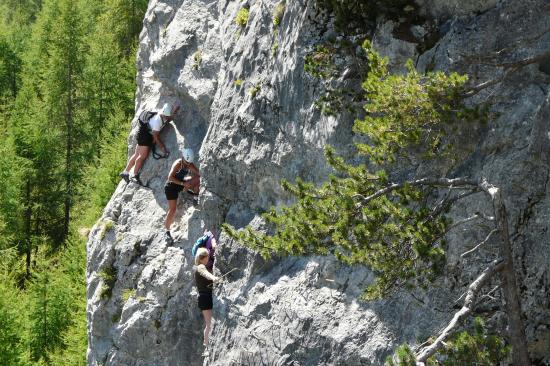 Via ferrata les Marcellinas aux Orres