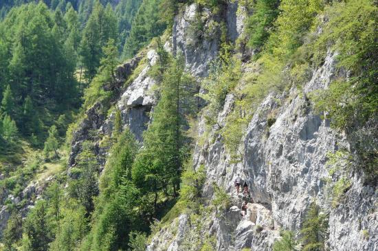 vue générale sur la Marcellinas aux Orres