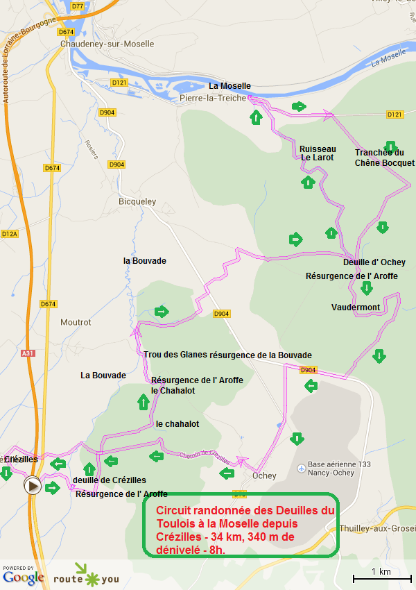 Des deuilles a la moselle en circuit randonnee Des deuilles a la moselle en circuit randonnee