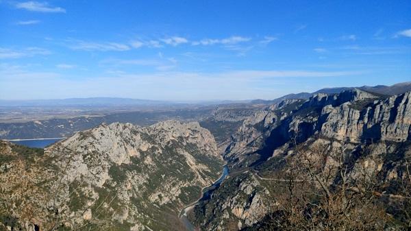 Randonnée  Sentier de l'Imbut et Vidal  Les Cavaliers  Gorges du Verdon   