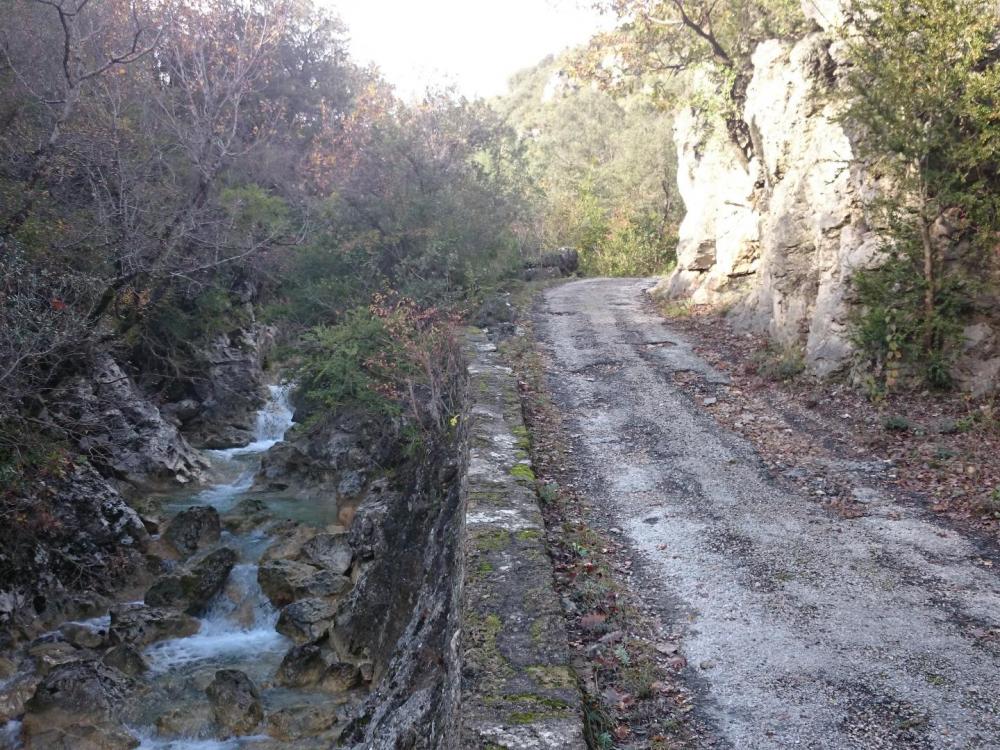 Suivre le torrent par la route 