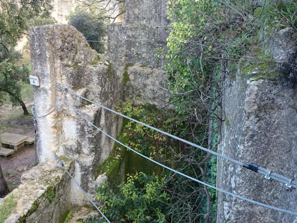 Via ferrata de la carriere a Boisseron 