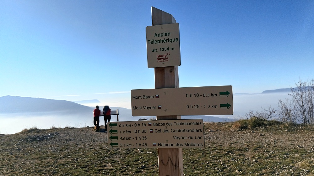 Circuit randonnée Mont Veyrier    Haute Savoie