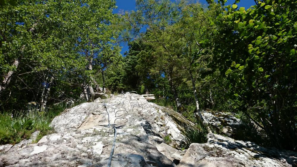 Via du Capucin, à gauche facile, à droite difficile !