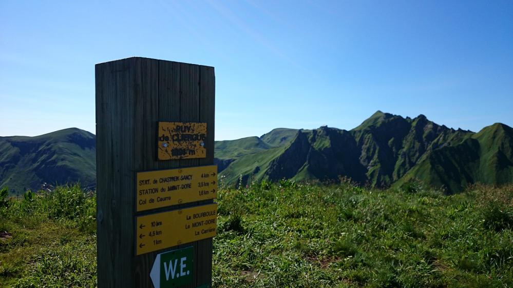 Arrivée au Puy  Cliergue