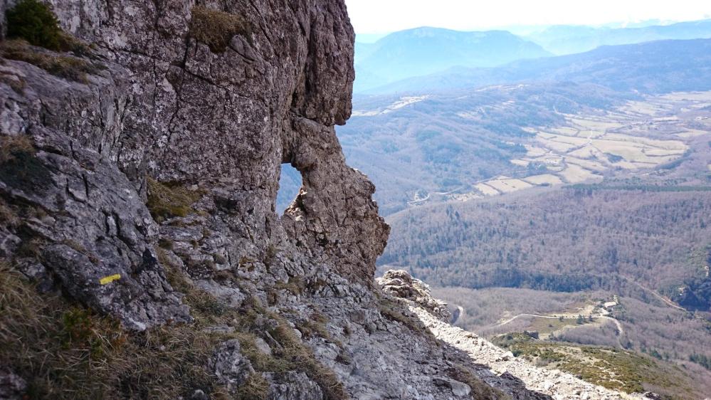 Pech de Bugarach ...Après le le passage de la fenêtre !