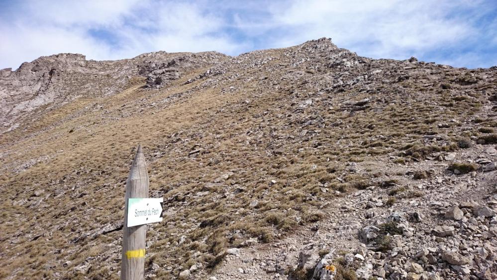 Sommet du Pech de Bugarach en vue !