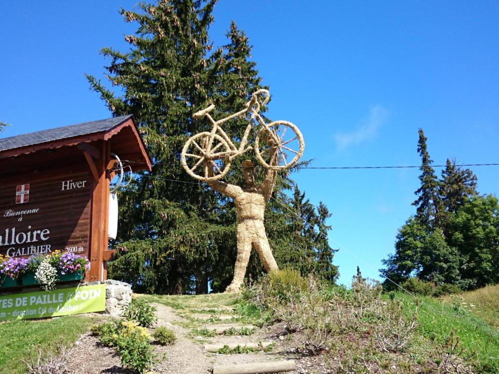 l' accueil des cyclistes au télégraphe !